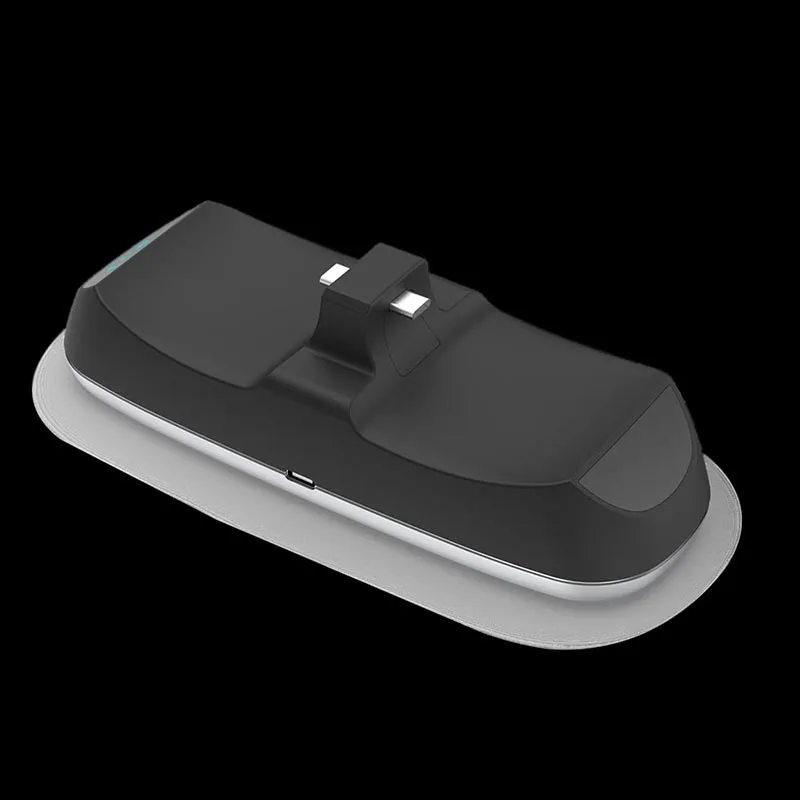 Mâner Controler USB Incarcator Dual Dock de Încărcare Stație Standul Cradle Suport pentru PS5 Consola de Jocuri Gamepad Cu Indicator