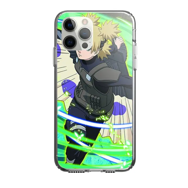 Naruto Ninja Feminin Telefon Caz Pentru Iphone 5 6 7 8 11 12 Plus XR X XS SE2020 11/12PRO Max Transparent Cazuri