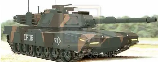 NATO tancuri M1A1 DIY hârtie model de jucarie tanc militar de artă de hârtie