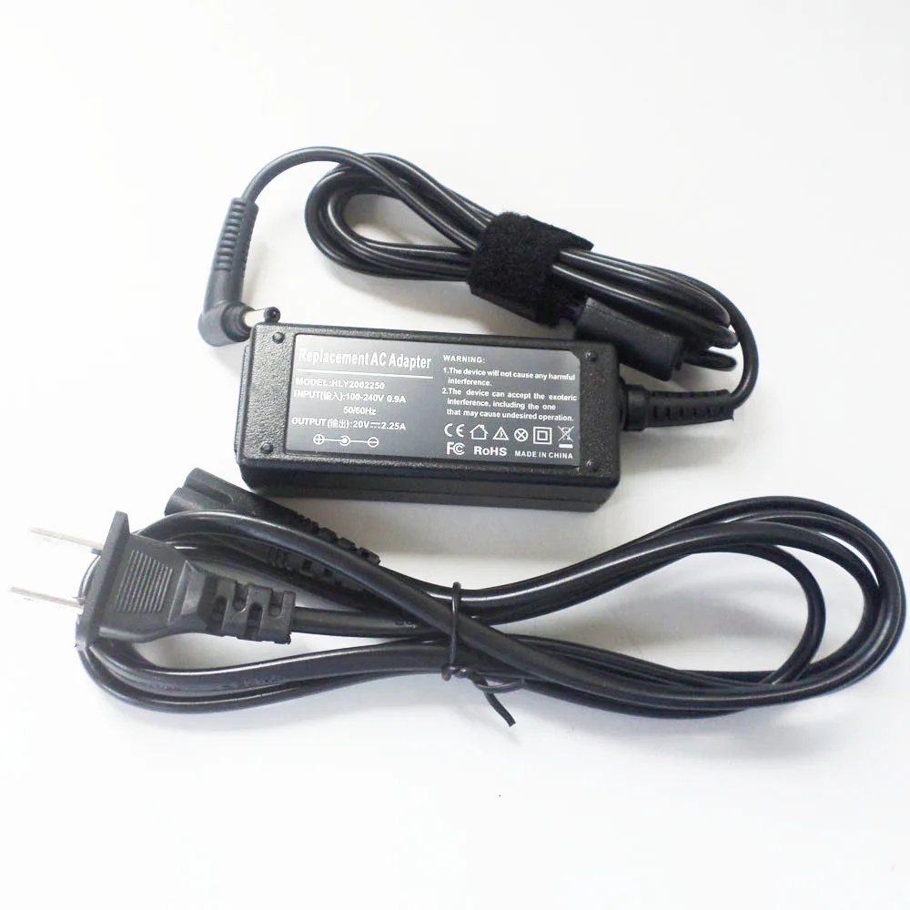 Noi 20V 2.25 O 45W AC Adaptor Încărcător de Baterie Cablul de Alimentare Pentru Acer Chromebook N22 N23 N42 36200610 45N0297 4.0 mm*1.7 mm