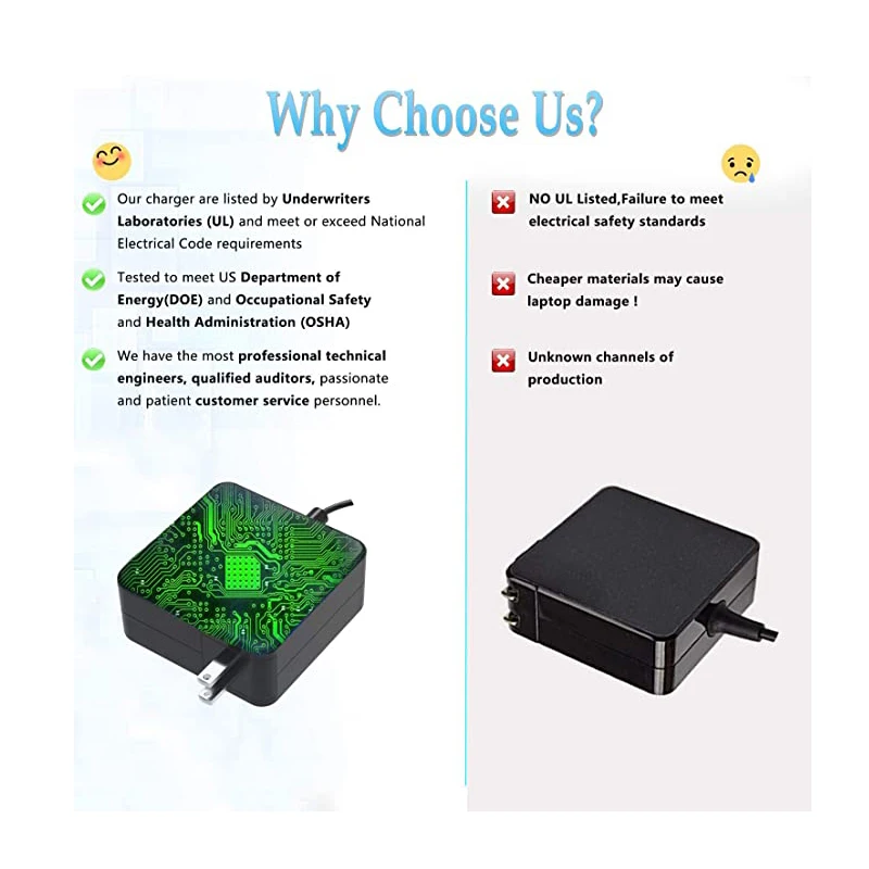 Noi Origina UL Listat 65W AC Încărcător de Alimentare pentru Asus EeeBook X502MA X502M X502 F502SA F502S F502 Laptop Adaptor Cablu