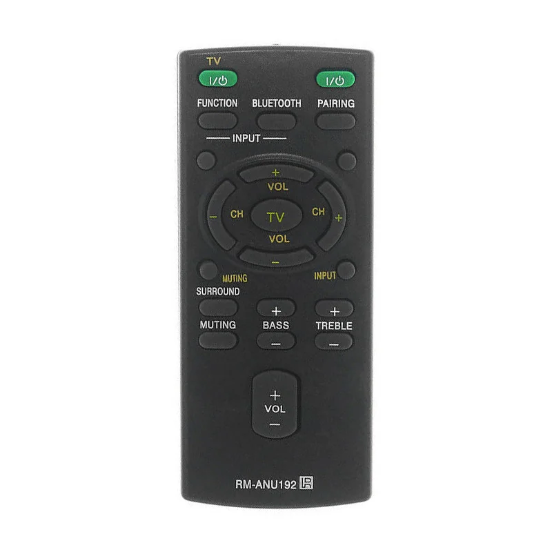 Noul RM-ANU192 Înlocuire Control de la Distanță Pentru Sony HT-CT60BT SA-CT60BT Sound Bar