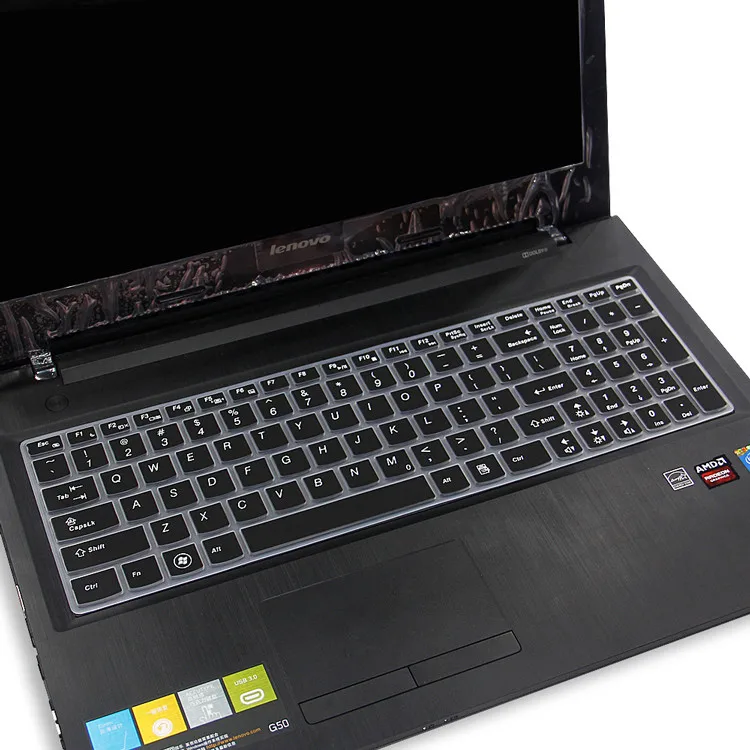 Noul Silicon capac tastatură pentru Lenovo 15.6 inch Y50-70 G50-80 Z500 B590 G510 G580 Y510P Y50 G50 Y570 Z580 Z560 B580 V580