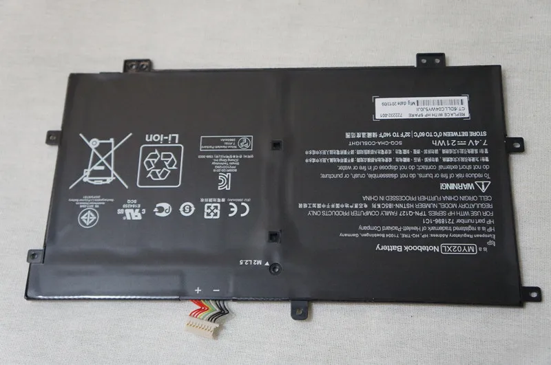 Original Laptop Baterii pentru MY02XL Baterii HSTNN-LB5C 722232-001 7.4 V 21WH