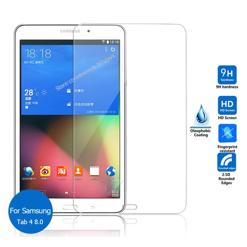 Pentru Samsung Galaxy Tab 4 8.0 Temperat Pahar ecran Protector 2.5 9h de Siguranță Folie de Protecție Pe Tab4 8 T330 T335 T337 Mei 4G