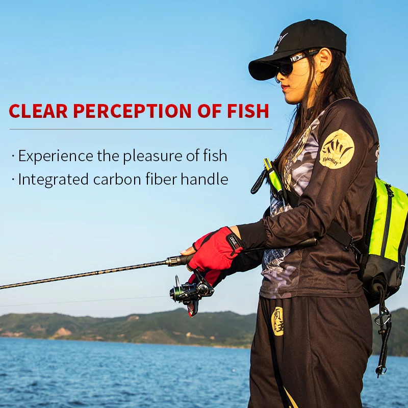 Porțiunea de tijă de pescuit de pește polul 2.1/2.4 m/MH filare tija de buena calidad directamente bajo la perca Un pic de timp pentru a trimite poli