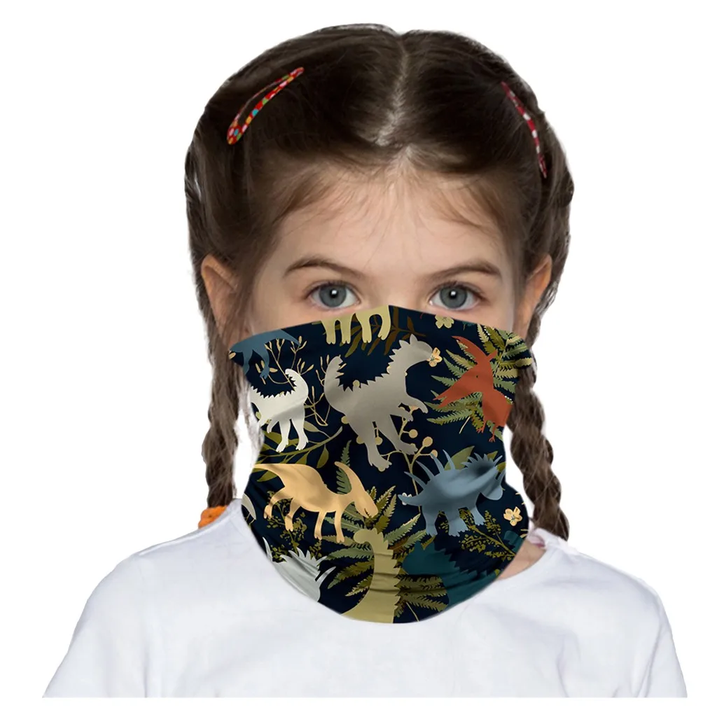 #R30 Neutru Copii, Băieți Și Fete, Fata Eșarfă în aer liber Cap Eșarfă Gât Windproof Fata de Capacul de protecție solară Bentita articole pentru acoperirea capului