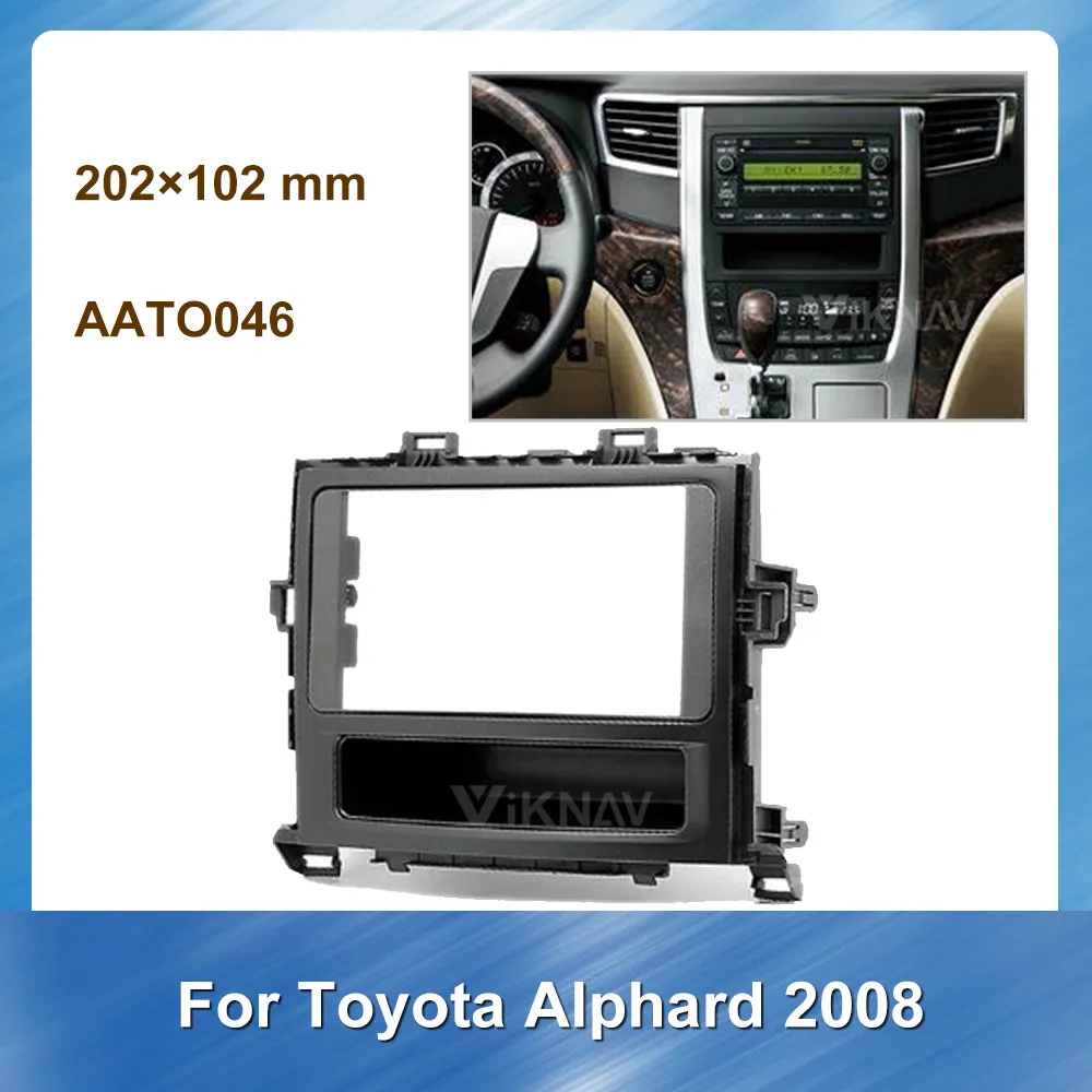 Radio auto Stereo Montarea, instalarea Măștii pentru Toyota Alphard 2008 Stereo Cadru Panoul Măști Faciale DVD CD Dash Bezel
