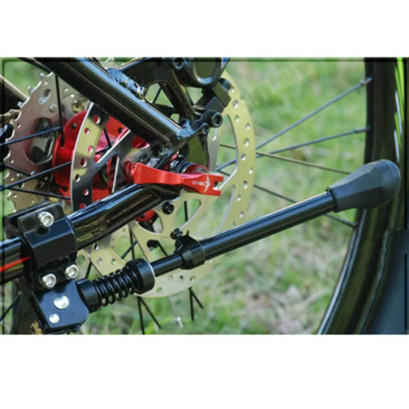 Reglabil aliaj de Aluminiu Bicicleta Kickstand Partea Stick Suport Bicicleta Ciclism Partea Înlocuire Kickstand Costum pentru 16 20 24 26 inch