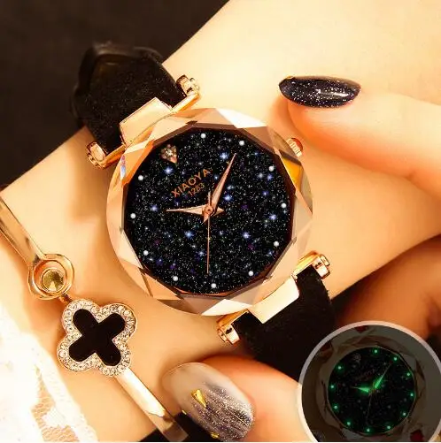 Relojes mujer 2019 Brand de Lux Gogoey Femei Ceasuri de Personalitate romantică cerul înstelat Încheietura Ceas Stras Design Doamnelor Ceas