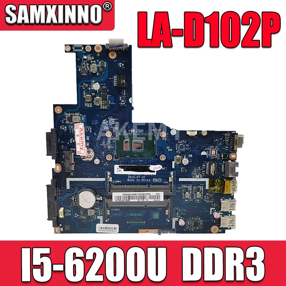 SAMXINNO Pentru Lenovo Thinkpad B41-80 I5-6200U laptop Placa de baza LA-D102P DDR3 Laptop placa de baza