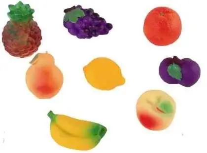 Set de fructe (8 subiecți) (PVC) (Rusia)