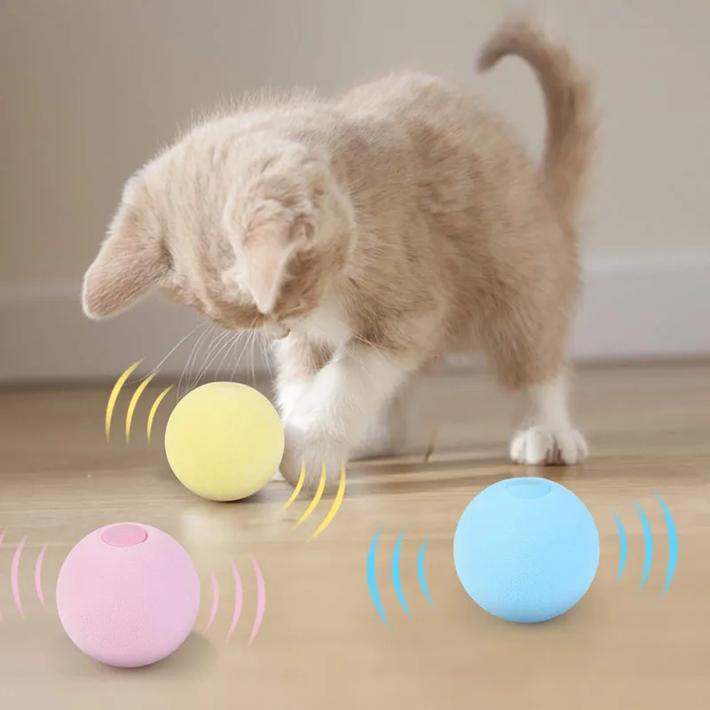 Smart Pisică Câine Jucării pentru Pisici, Caini de Jucarie Interactiva Minge Catnip de Formare Pisica animale de Companie Joc Scartaie Livrările de Produse Pisoi Kitty Jucarie