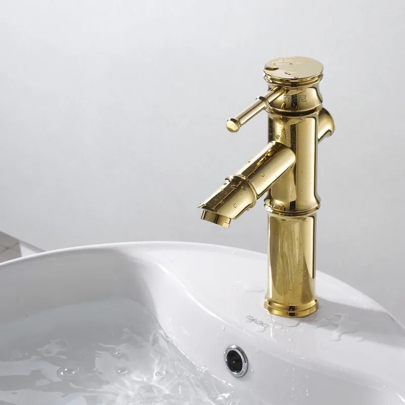 Stil European cupru aur bazinul robinet de îmbunătățire acasă materiale de constructii instalatii sanitare hardware robinet robinet de bucătărie acasă