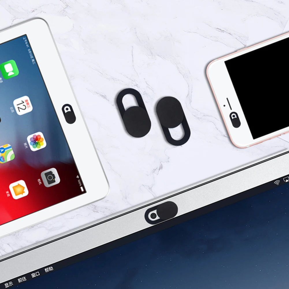 Universal Webcam Cover pentru iPhone iPad Tableta Telefon Laptop de Confidențialitate Autocolant de Durată Telefon Durabil Părți Componente