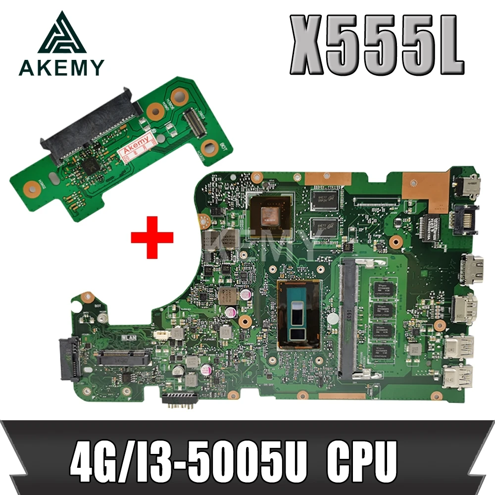 X555LJ MAIN_BD._4G/I3-5005CPU/CA GT920M/2G placa de baza REV 3.6 Pentru Asus X555LJ LB X555LF X555LD X555L VM590L laptop placa de baza