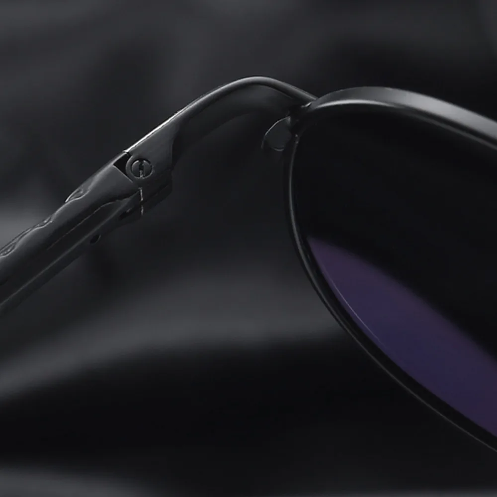 Yeckpowo bărbați ochelari de soare polarizat ochelari de soare Oculos de sol 2020 UV400 epocă ochelari de gafas clasic cadru din aliaj cu cadou