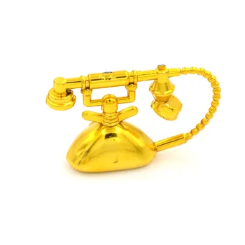 2 BUC 5cm Papusa Mini Vintage de Telefon Pentru casa de Păpuși Fete Papusa Acasă Scenă Joaca Casa de Moda Cadouri