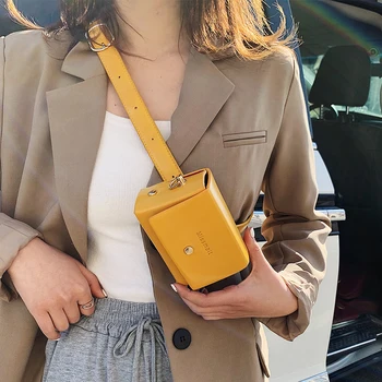2020 Mini Piept Geanta WomenSolid Culoare Femeilor HandbagsMultifunctional Moda Umăr BagsLuxury Design Box Sac de Mesager