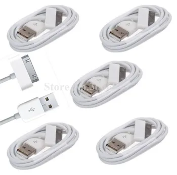 20BUC 1m 30pin USB Cabo Cablul de Sârmă adaptor Pentru iPhone 3GS 4 4S 4G pentru iPad 1 2 3 pentru iPod cu urmărire