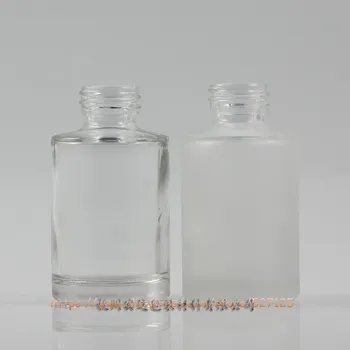 30ml Multe culori flacon de sticlă cu pompa neagra/pulverizator,pentru lotiune/parfumuri/esențial oli/crema/tratament facial recipient de apă
