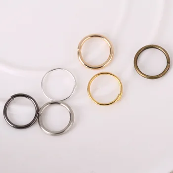 500pcs0.7mm inel închis inel deschis deschis sari inel și split manual diy bijuterii inel catarama inel bijuterii accesorii găsit