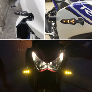 Pentru KTM 300 XC-W EXC XC 350 SX XC -F F-W 350EXC-F Motocicleta Semnale de Lampa cu Lumina de Semnalizare Secvențială Apa care Curge Lumina LED-uri