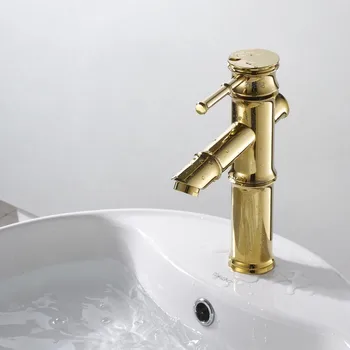 Stil European cupru aur bazinul robinet de îmbunătățire acasă materiale de constructii instalatii sanitare hardware robinet robinet de bucătărie acasă