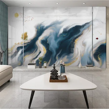 Wellyu Personalizate pe scară largă 3d tapet mural nou de cerneală Chineză peisaj abstract de lux de lumină fundal TV de perete