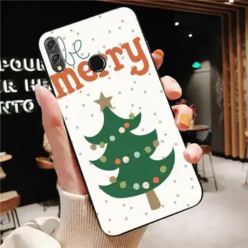 Yinuoda crăciun Fericit lumina de iarnă Coque Shell Cazul în care Telefonul Pentru Huawei Honor 8X 8A 9 10 20 Lite 30Pro 7A 7C 10i 20i